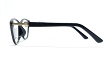 Load image into Gallery viewer, Eagle Vision X 60085 Ladies TR90 + Acetate New 2021 Light Weight Cat Eye Frame Shiny Black