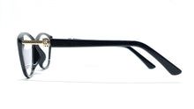 Load image into Gallery viewer, Eagle Vision X 60085 Ladies TR90 + Acetate New 2021 Light Weight Cat Eye Frame Shiny Black