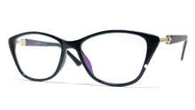 Load image into Gallery viewer, Eagle Vision X 60085 Ladies TR90 + Acetate New 2021 Light Weight Cat Eye Frame Shiny Black