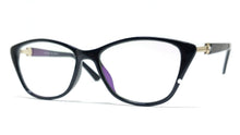 Load image into Gallery viewer, Eagle Vision X 60085 Ladies TR90 + Acetate New 2021 Light Weight Cat Eye Frame Shiny Black